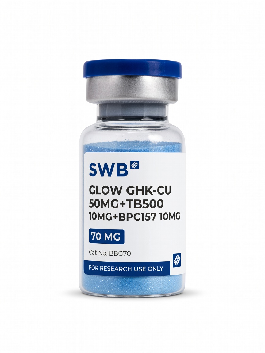 GLOW GHK-CU 50mg+TB500 10mg+BPC157 10mg product photo