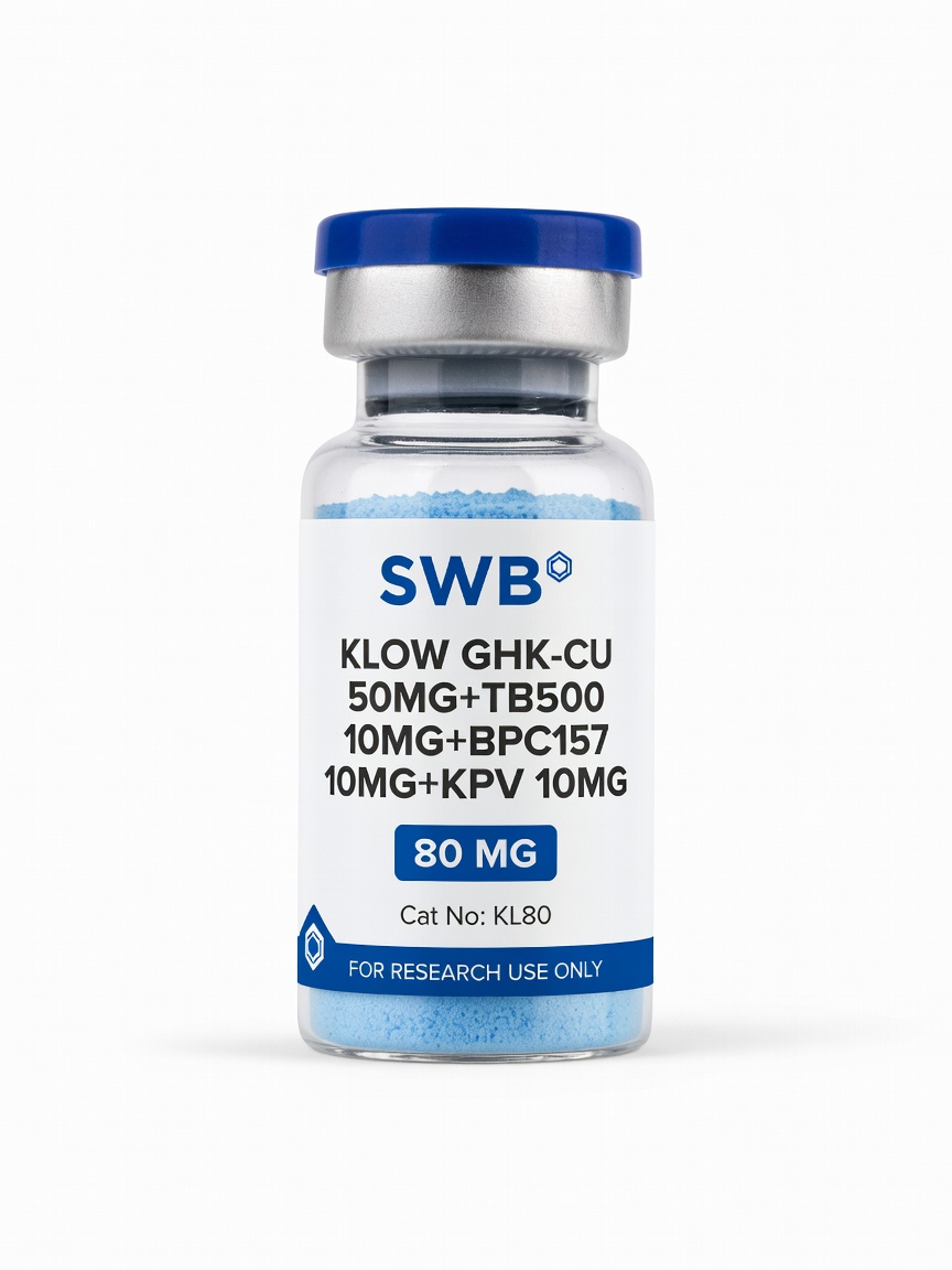 KLOW GHK-CU 50mg+TB500 10mg+BPC157 10mg+KPV 10mg product photo