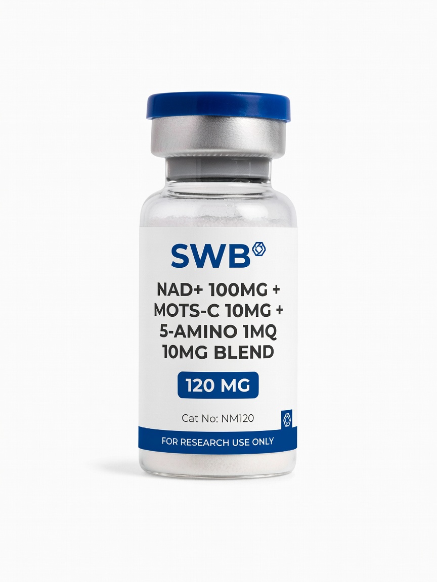 NAD+ 100mg + Mots-C 10mg + 5-Amino 1MQ 10mg Blend product photo