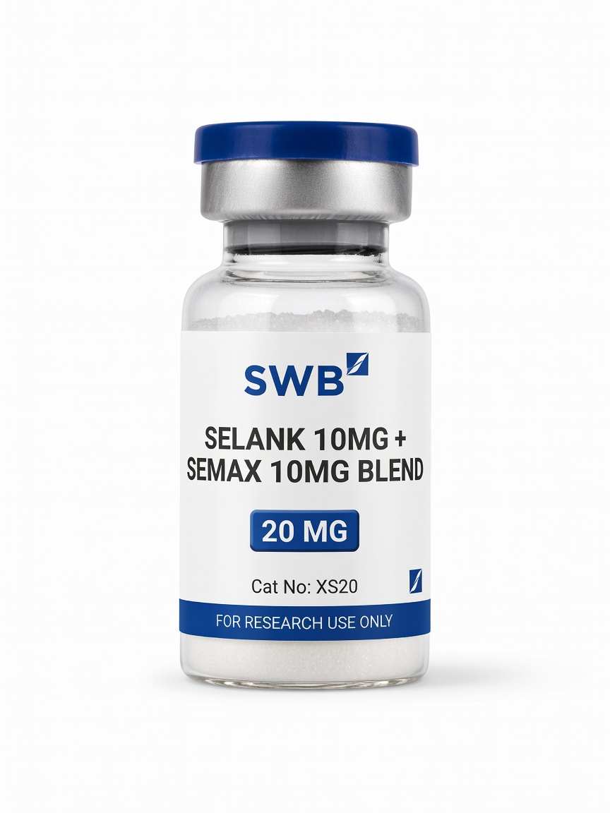 Selank 10mg + Semax 10mg Blend product photo